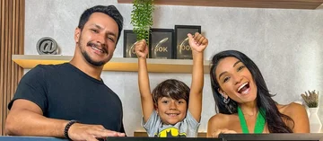 Léo Macieira e Aninha Pinheiro